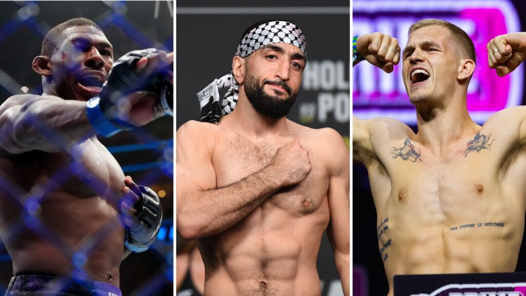 Joaquin Buckley, Belal Muhammad, Ian Machado Garry