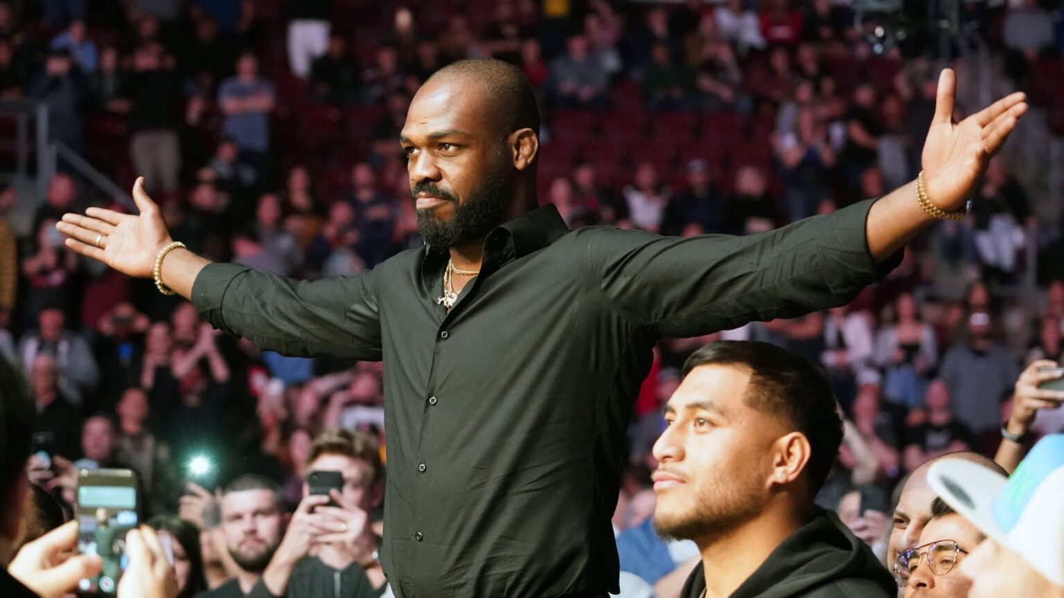 Jon Jones ‘could really care less’ about fighting, reiterates disinterest in Tom Aspinall fight Jon Jones