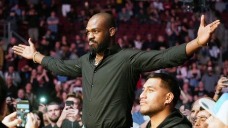 Jon Jones ‘could really care less’ about fighting, reiterates disinterest in Tom Aspinall fight Jon Jones