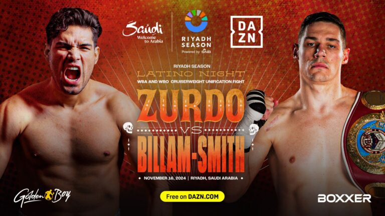 Gilberto Ramirez vs. Chris Billam-Smith poster