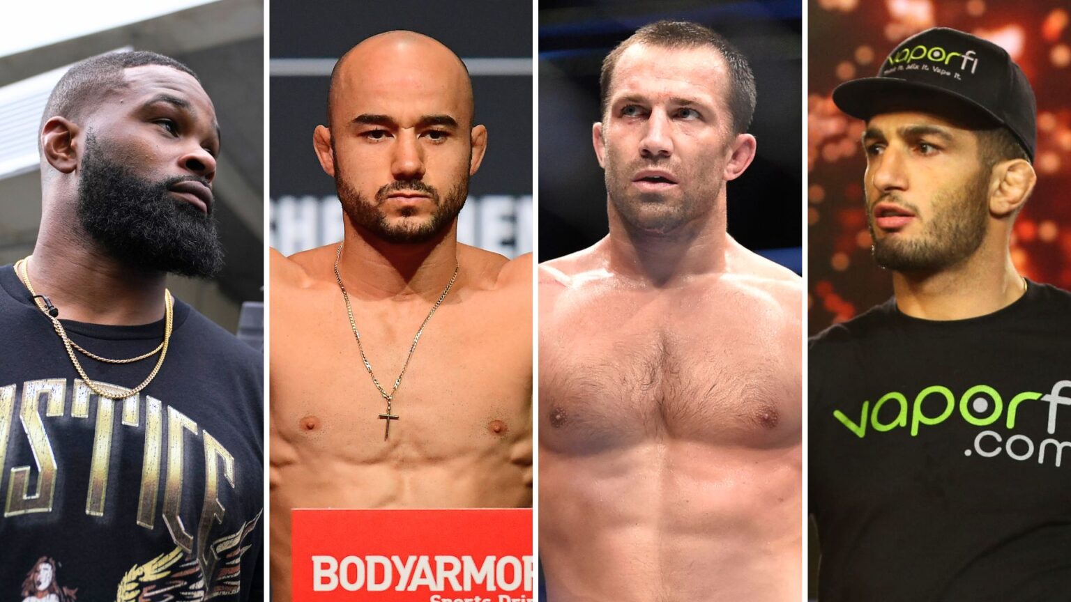 Tyron Woodley, Marlon Moraes, Luke Rockhold, Gegard Mousasi