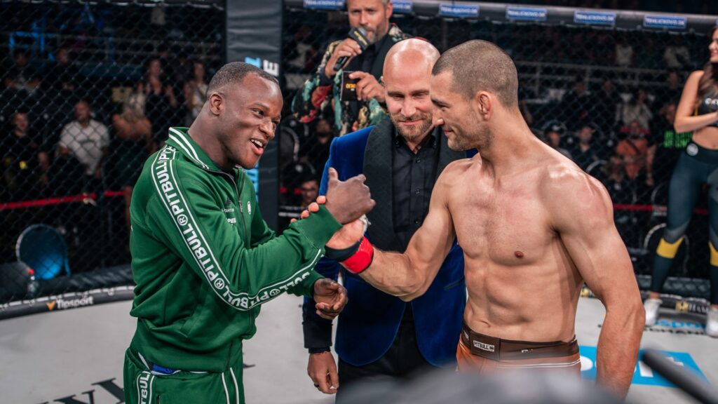 Losene Keita and Ronald Paradeiser