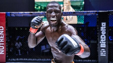 Shots fired ahead of BRAVE CF 91 as Nicholas Hwende takes aim at champ Nkosi Ndebele NIcholas Hwende