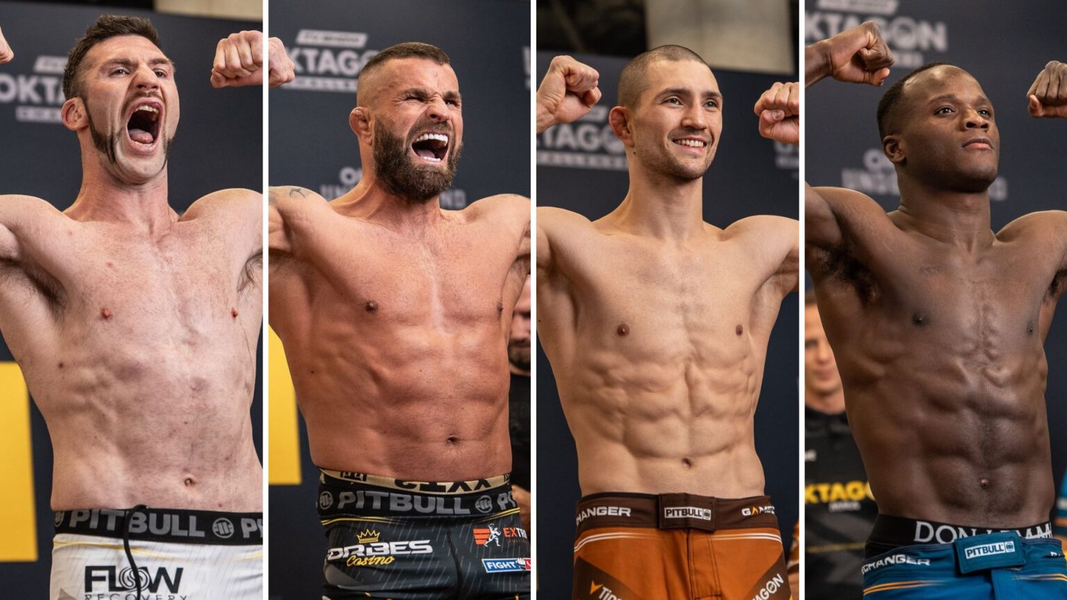 OKTAGON 65 weigh-in results: Title rivals make weight ahead of Prague finale Oktagon 65 weigh-ins