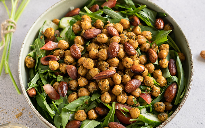 Lentil and Chickpea Salad 