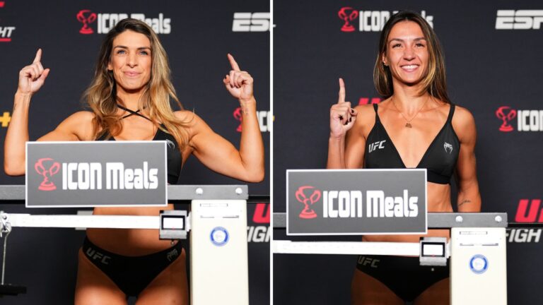 Mackenzie Dern and Amanda Ribas
