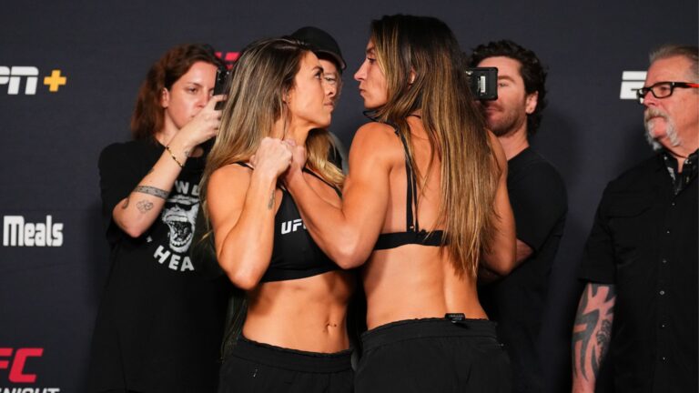 Mackenzie Dern and Amanda Ribas