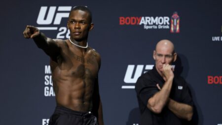 UFC Saudi Arabia weigh-in results: Adesanya and Imavov on weight for middleweight showdown Israel Adesanya
