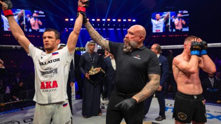 PFL Champions Series: Usman Nurmagomedov edges Paul Hughes, retains lightweight title Usman Nurmagomedov and Paul Hughes
