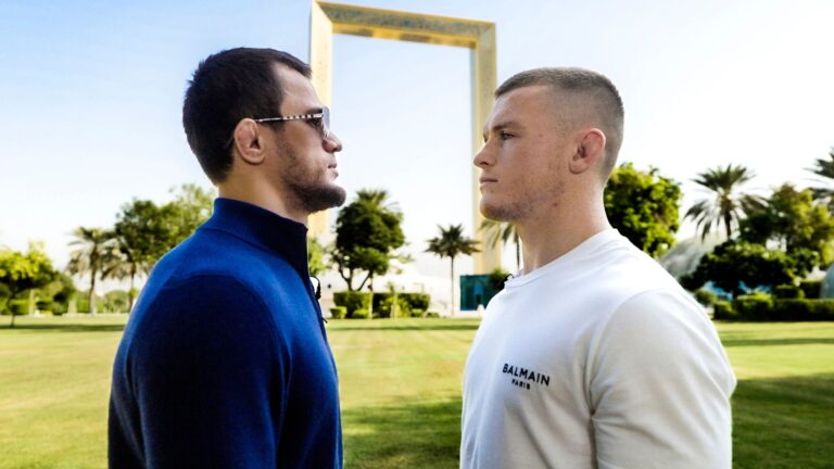 PFL Champions Series weigh-in results: Nurmagomedov and Hughes on weight for title clash Usman Nurmagomedov and Paul Hughes