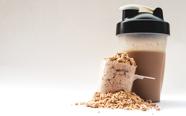 Protein Shake with Almond