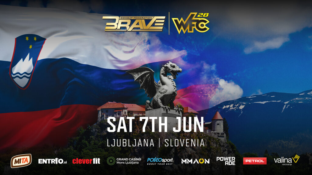 BRAVE CF announces return to Slovenia for BRAVE CF 95 BRAVE CF 95