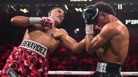 David Benavidez and David Morrell Jr.