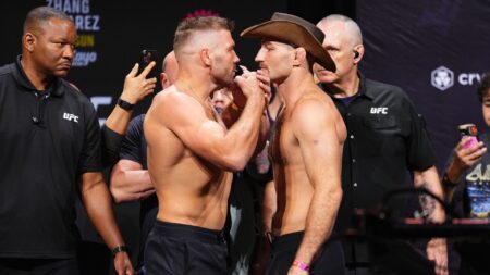 UFC 312: Middleweight champ Dricus Du Plessis claims landslide decision win in title rematch Dricus Du Plessis and Sean Strickland, UFC 312