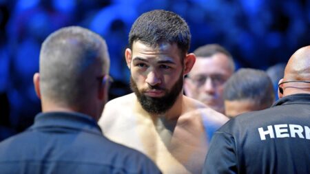 UFC Saudi Arabia: Nassourdine Imavov KOs Israel Adesanya in two Nassourdine Imavov