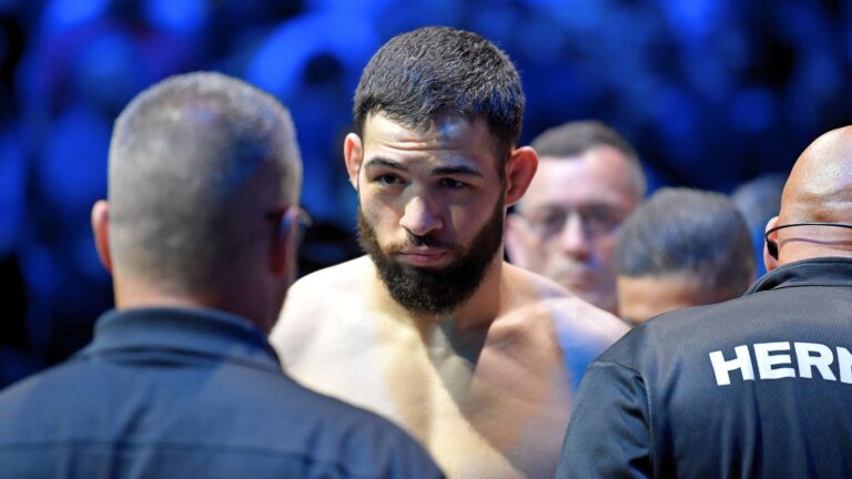 UFC Saudi Arabia: Nassourdine Imavov KOs Israel Adesanya in two Nassourdine Imavov