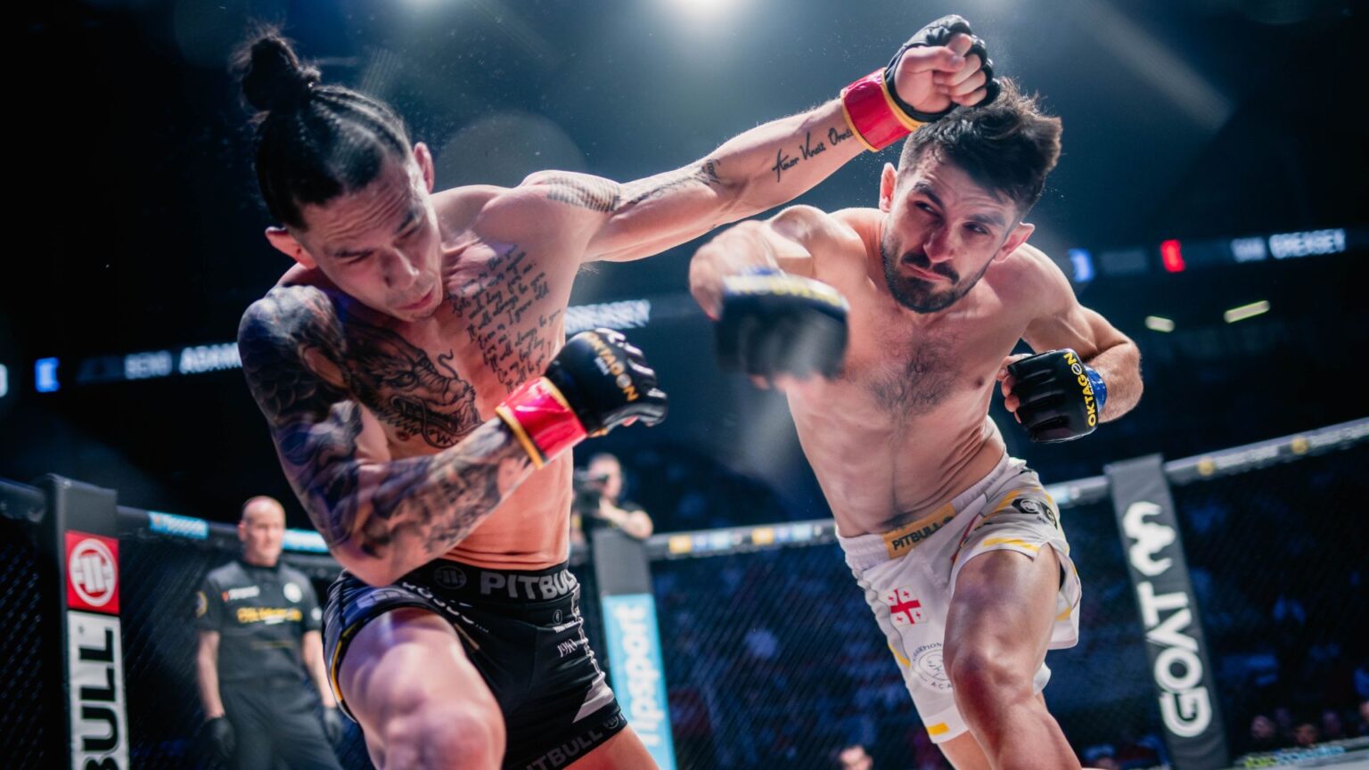 Sam Creasey and Beno Adamia