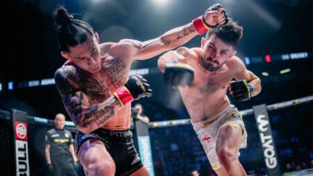 Sam Creasey and Beno Adamia