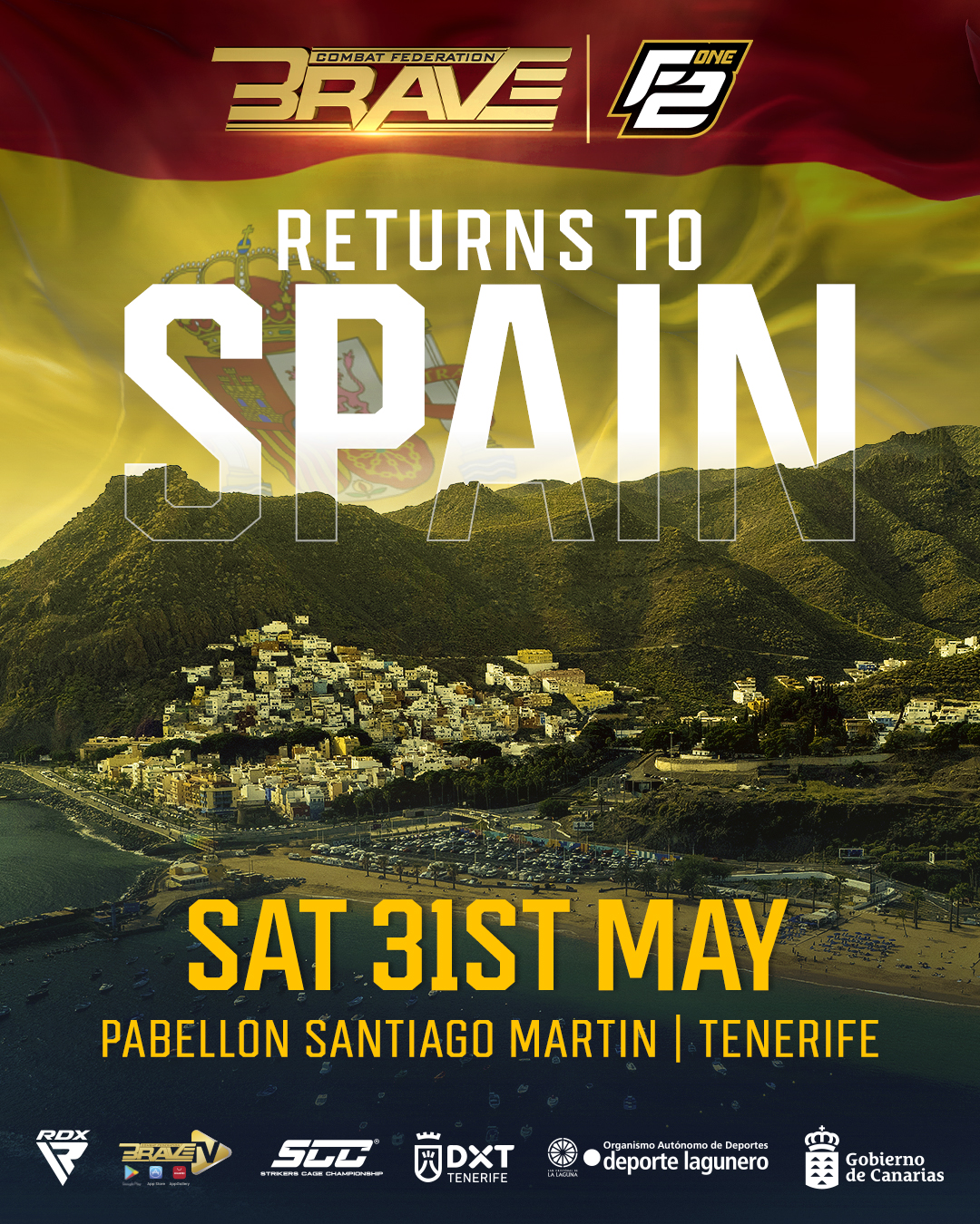 BRAVE CF Spain poster