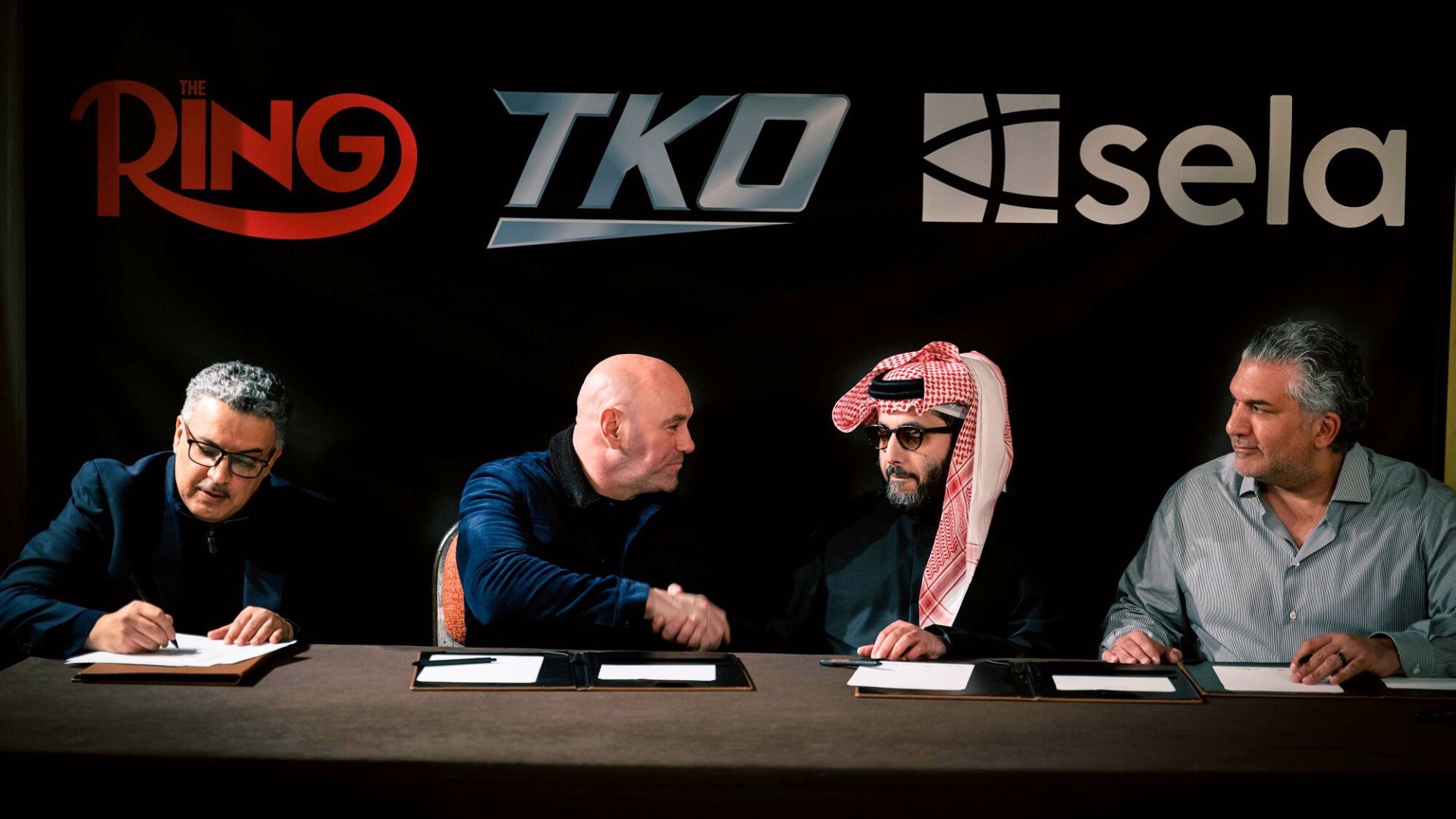Dana White and Turki Alalshikh