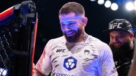 UFC London: Sean Brady submits Leon Edwards in four, moves into title contention Sean Brady