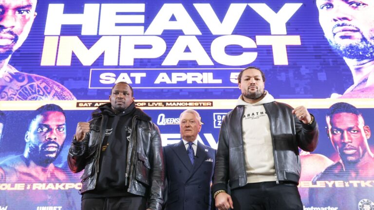 Dillian Whyte and Joe Joyce