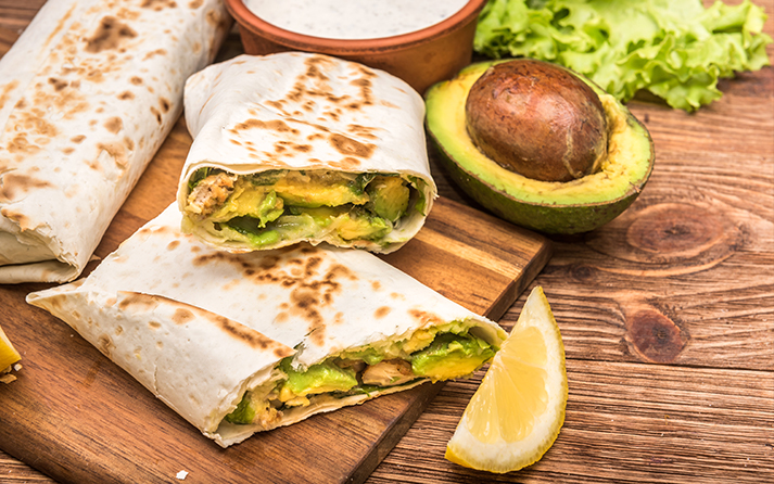 Chicken Avocado Wrap
