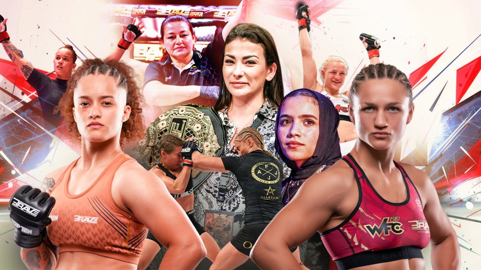 BRAVE Combat Federation honours female MMA trailblazers on International Women’s Day 2025 BRAVE CF International Women's Day