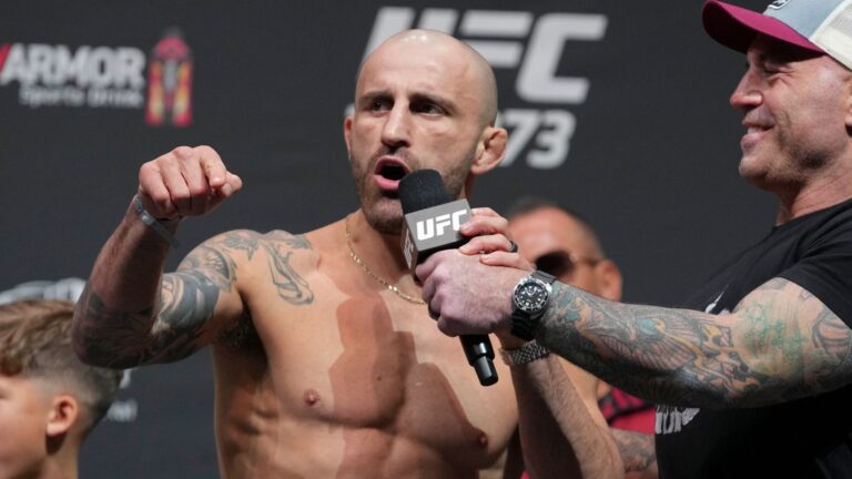 UFC 314 weigh-ins: Alexander Volkanovski and Diego Lopes on weight for title tussle Alexander Volkanovski