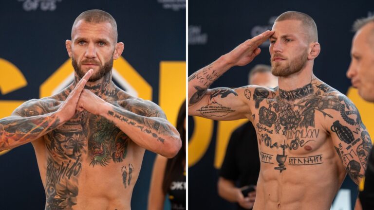 OKTAGON 70 weigh-ins