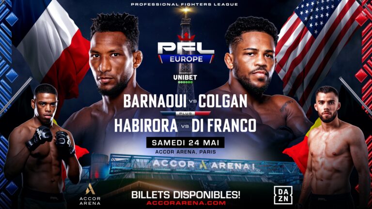 PFL Europe announces Paris return, Mansour Barnaoui to headline PFL Europe Paris