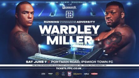 Fabio Wardley vs. Jarrell Miller poster