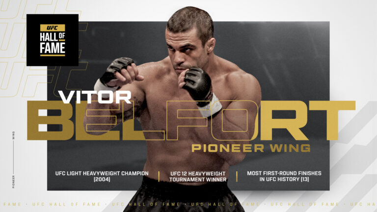 Vitor Belfort UFC Hall of Fame