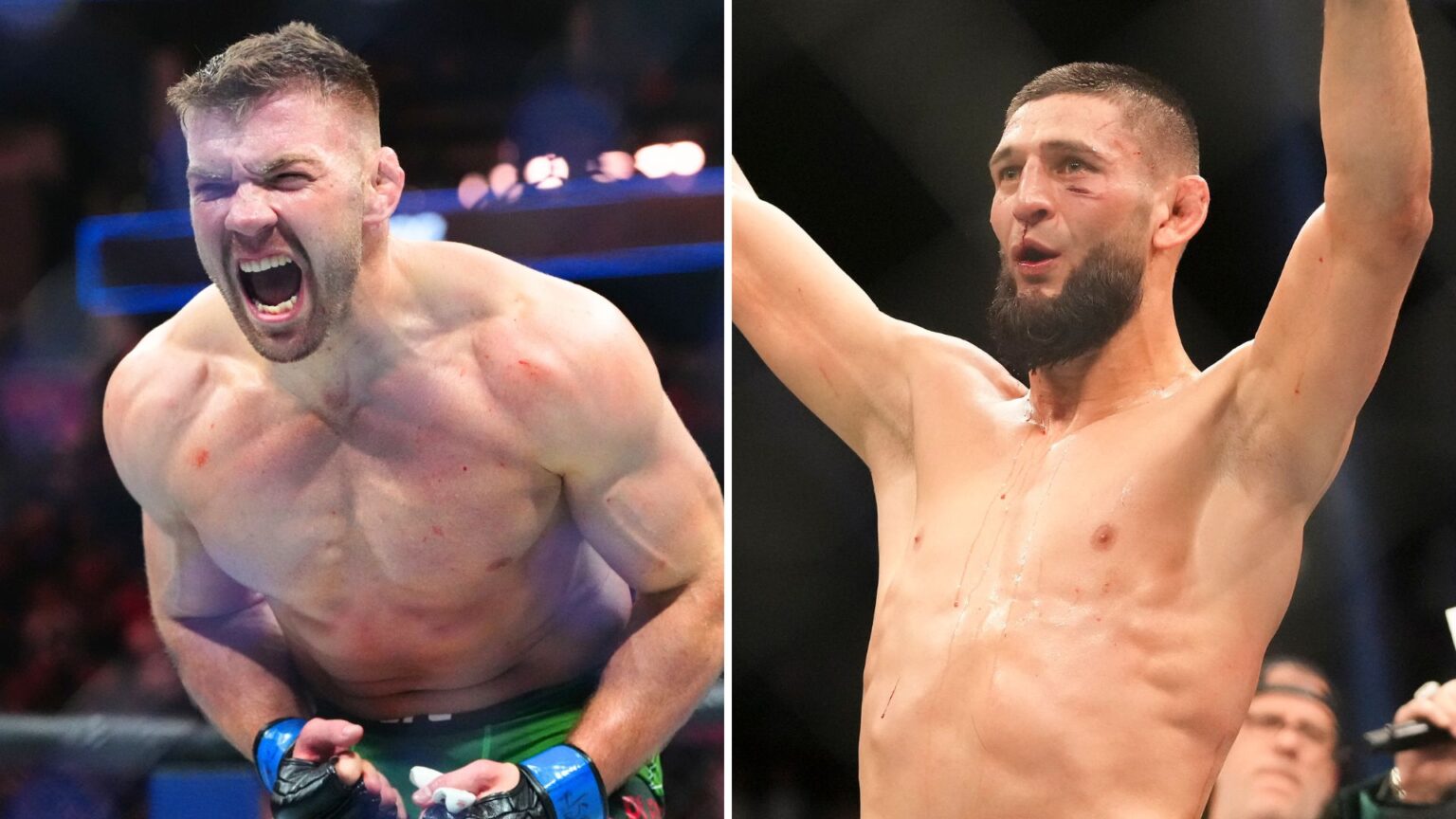 Dricus Du Plessis and Khamzat Chimaev