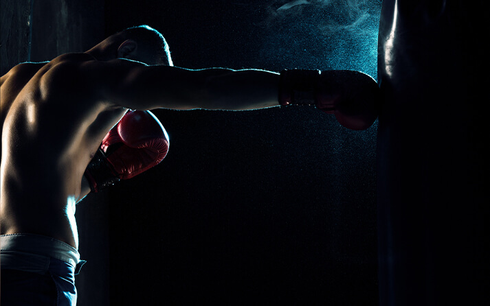 Punching Bag Workouts for Building Muscle