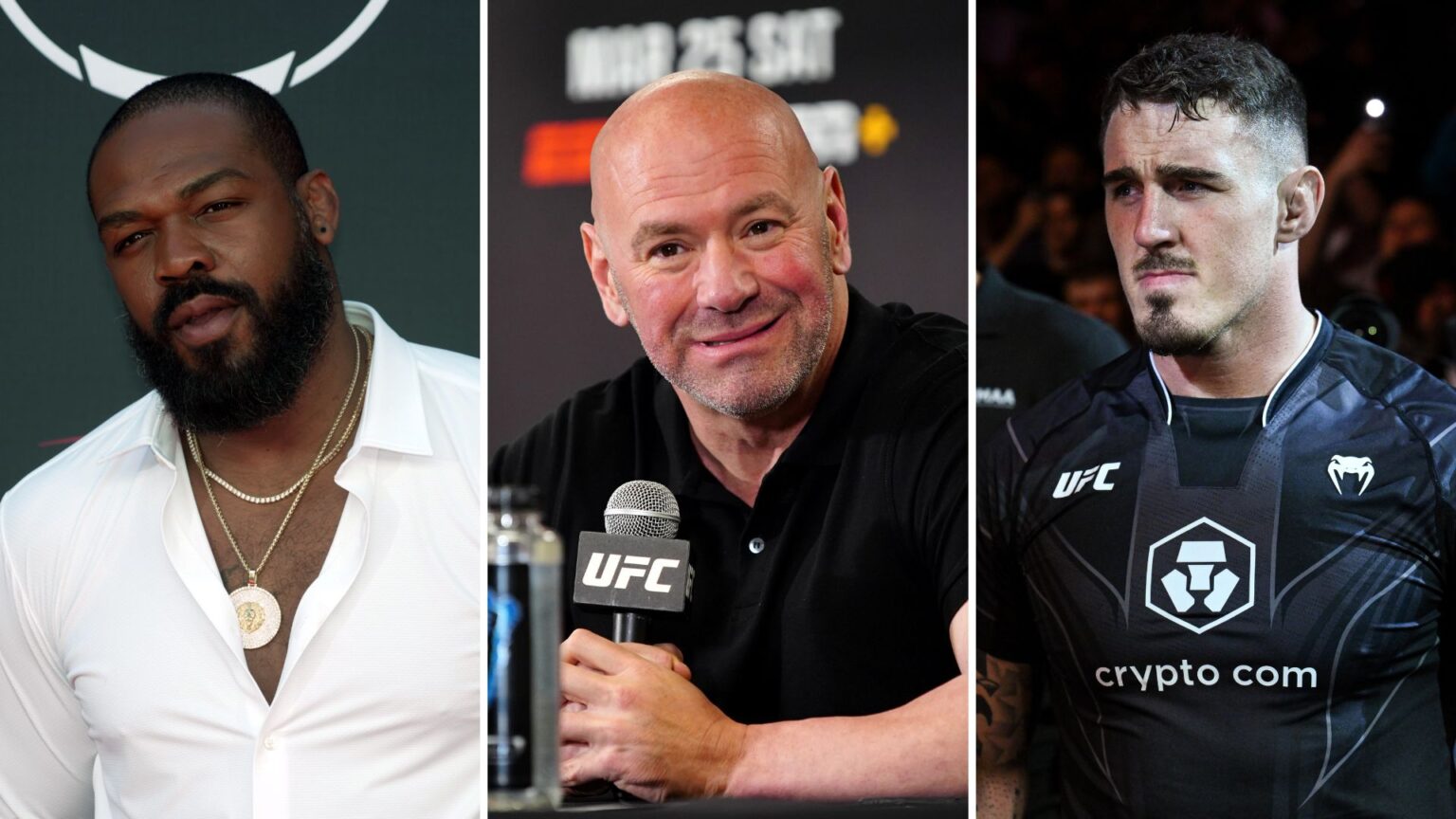 Dana White: Jon Jones has retired, Tom Aspinall named UFC heavyweight champion Jon Jones, Dana White, Tom Aspinall