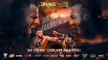 BRAVE CF 96: Erko Jun and Mohammad Fakhreddine set to clash for middleweight crown BRAVE CF 96 poster