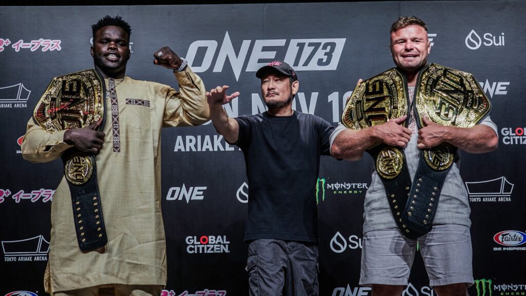 ‘Reug Reug’ Oumar Kane and Anatoly Malykhin working with Japanese MMA legends for ONE 173 Oumar Kane and Anatoly Malykhin