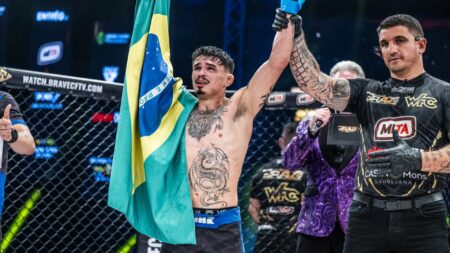 Marciano Ferreira makes statement at BRAVE CF 96 with dominant win, eyes flyweight gold Marciano Ferreira