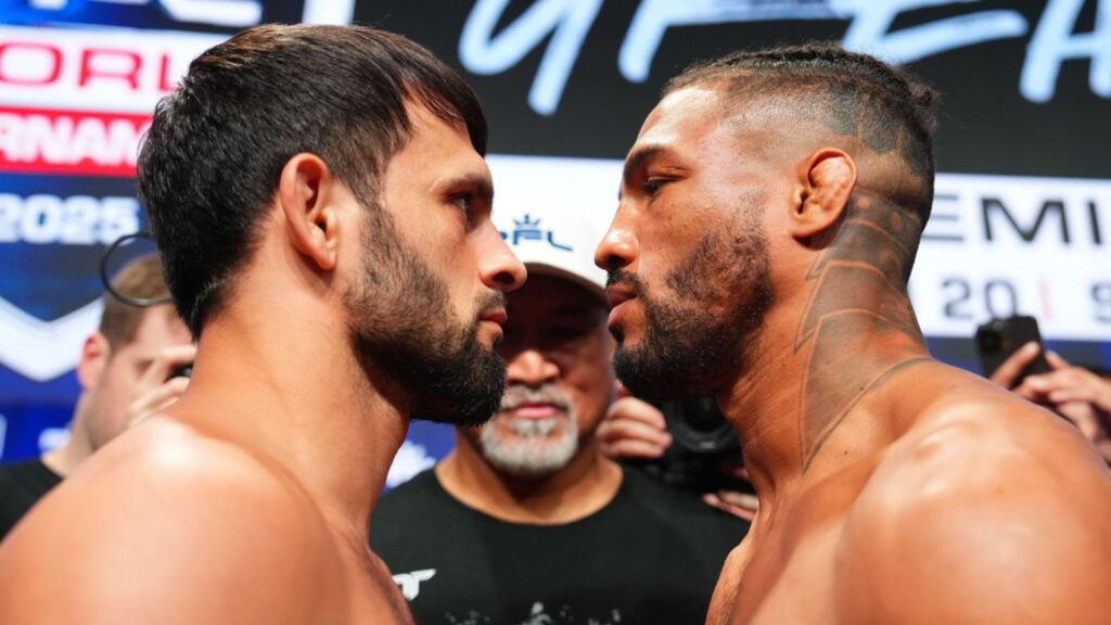 PFL World Tournament: Everyone on weight in Wichita Gadzhi Rabadanov and Kevin Lee