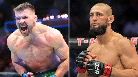 Dricus Du Plessis and Khamzat Chimaev