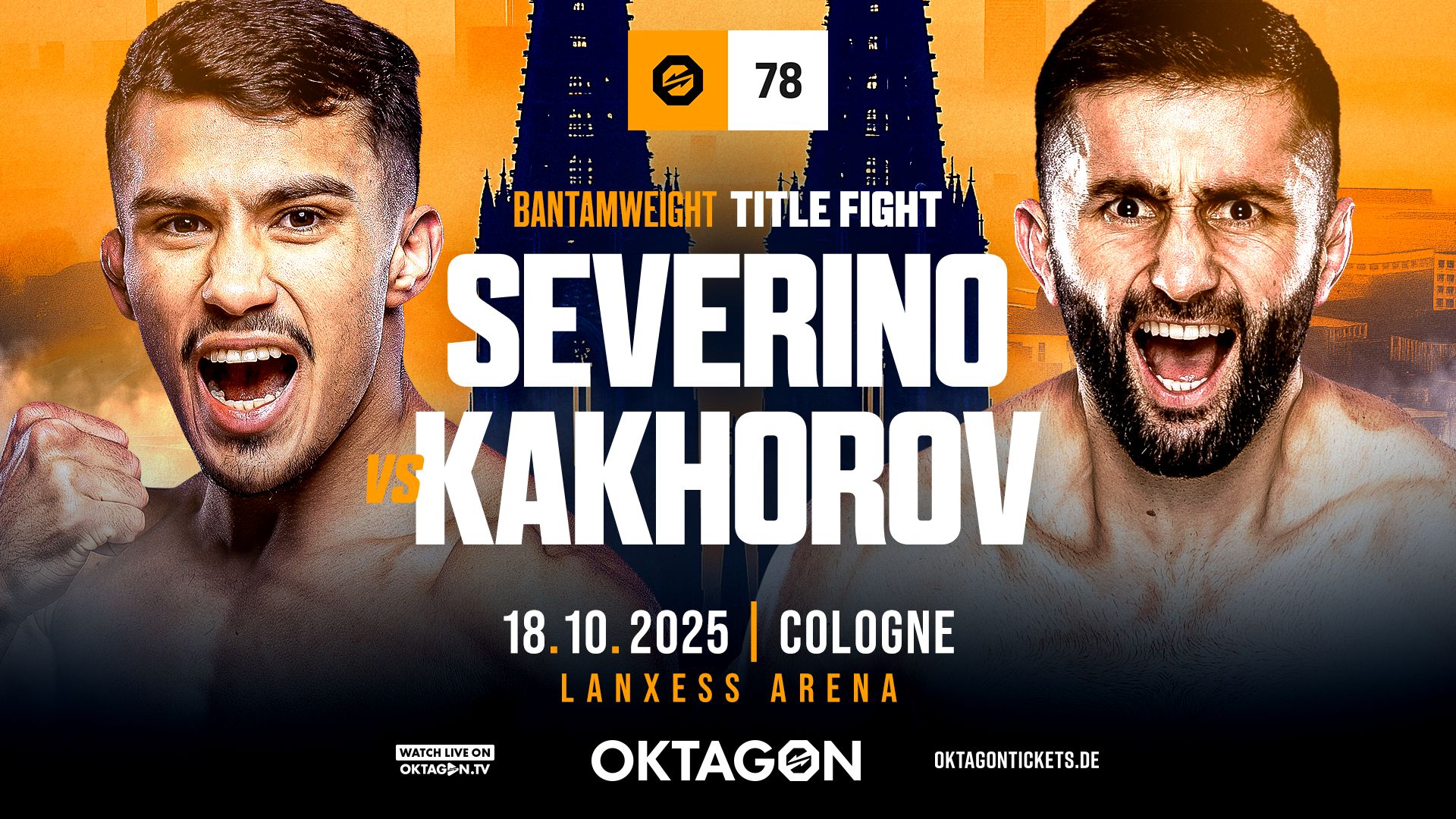 OKTAGON 78: Severino vs Kakhorov poster