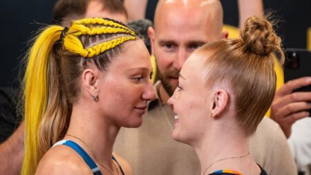 Lucia Szabova and Cecilie Bolander