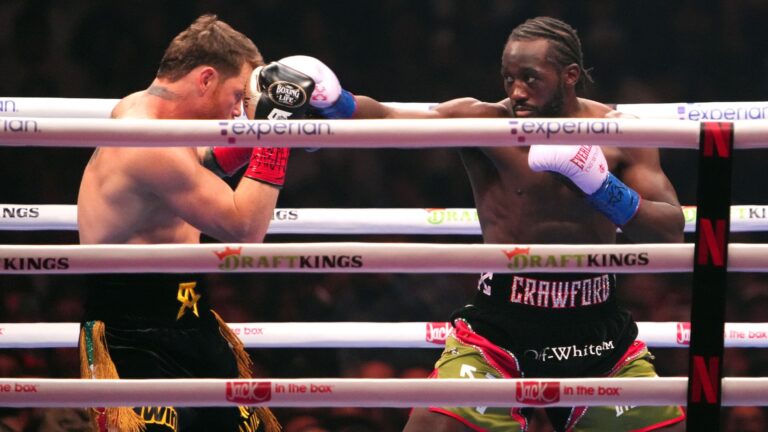 Terence Crawford outpoints Canelo Alvarez, captures undisputed super middleweight crown Canelo vs Crawford