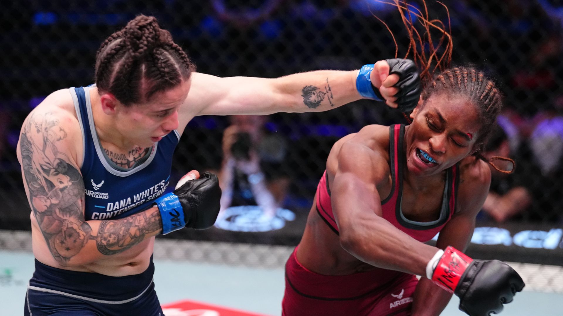 Carol Foro and Shanelle Dyer