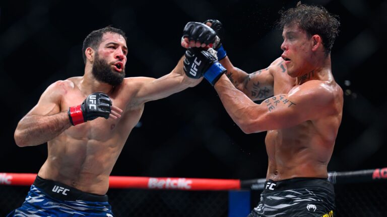 UFC Paris: Nassourdine Imavov outpoints Caio Borralho to press title claims Nassourdine Imavov and Caio Borralho