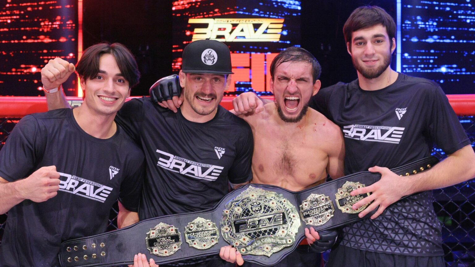 BRAVE CF 98: Omar Solomanov captures interim featherweight title in China Omar Solomanov