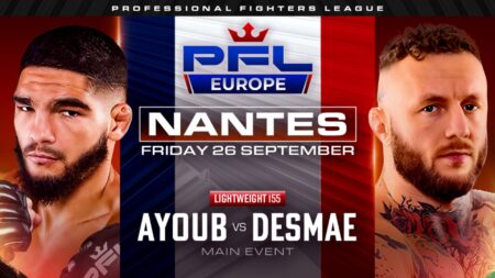 PFL Nantes poster: Ayoub vs Desmae