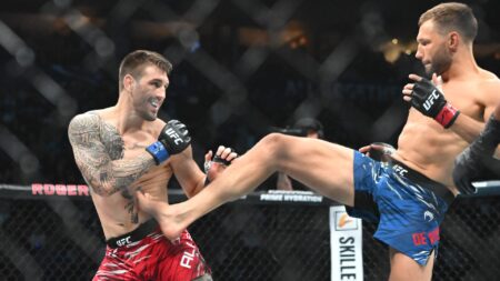 UFC Vancouver: Brendan Allen breaks down Reinier de Ridder in four, wants championship opposition next Brendan Allen vs Reinier de Ridder