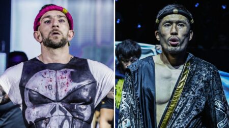 Liam Harrison and Shinji Suzuki